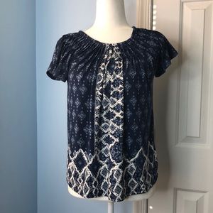 Style & Co Printed Top - Sz PS